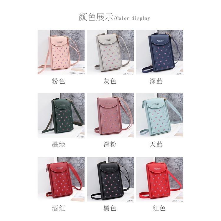 Túi Đeo Chéo Hình Vuông Cỡ Lớn Màu Trơn Đa Năng Thời Trang Cho Nữ mobile