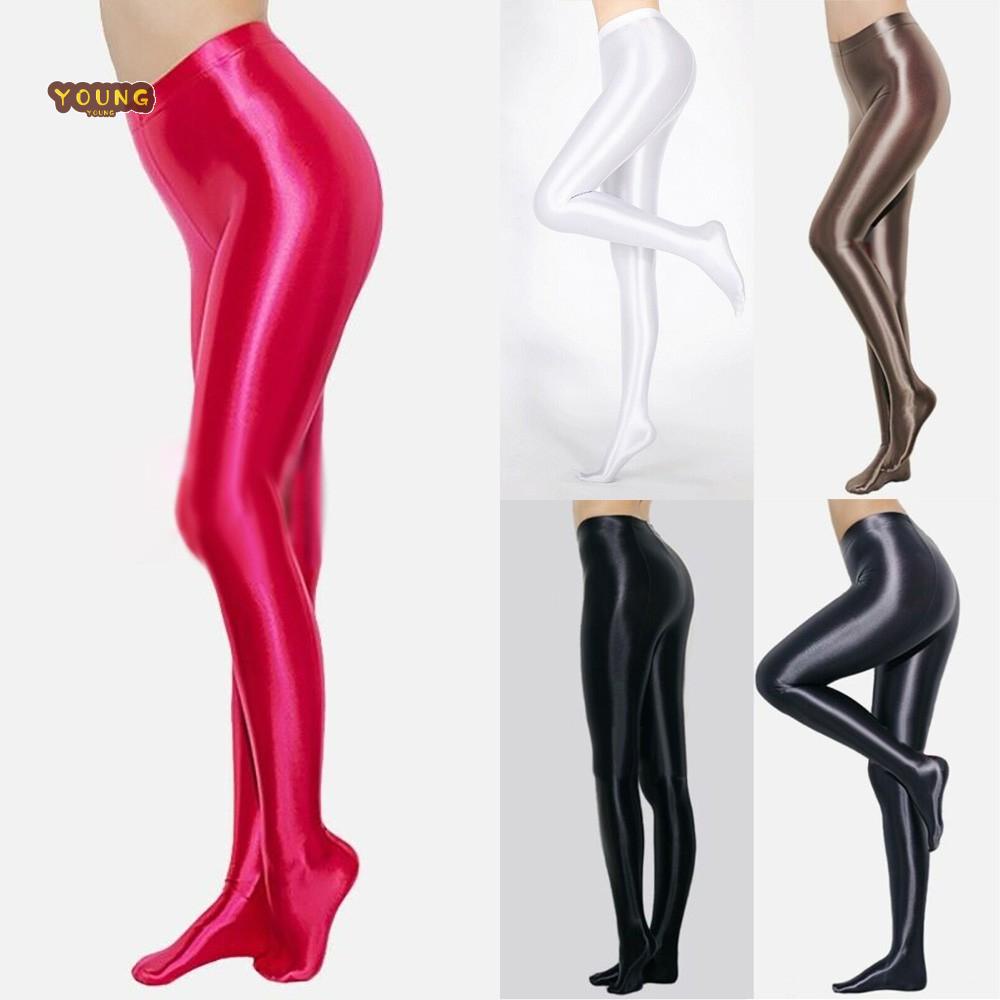 Vớ Nam satin Bóng Lấp Lánh Hở Đáy Quyến Rũ