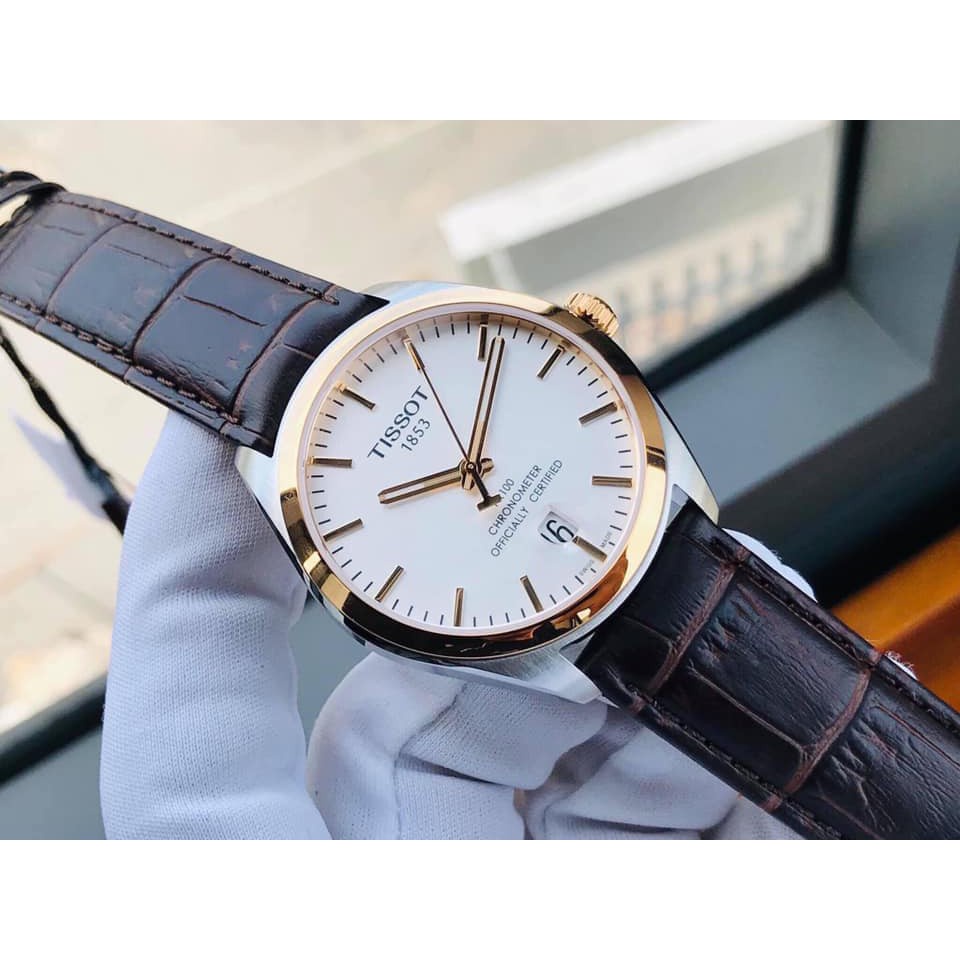 Đồng Hồ nam Tissot PR100 T101.451.26.031.00  - Máy Quartz Pin - Kính Sapphire Chính Hãng