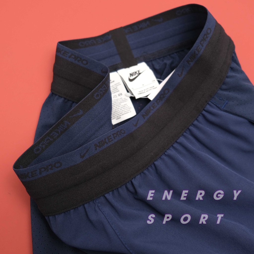 Quần Short Thể Thao Nam Nike Flex Rep Pro Navy - DD1700 451