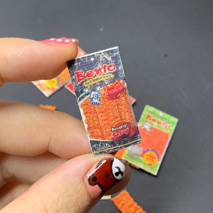 Mô hình Bento, Mini Food, đồ ăn tí hon , đồ ăn mini mô hình cho búp bê DIY