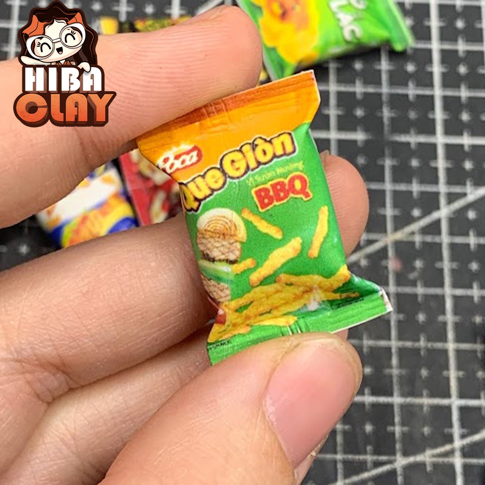 Snack 05 Minifood trang trí mô hình, đồ ăn mini mô hình cho búp bê