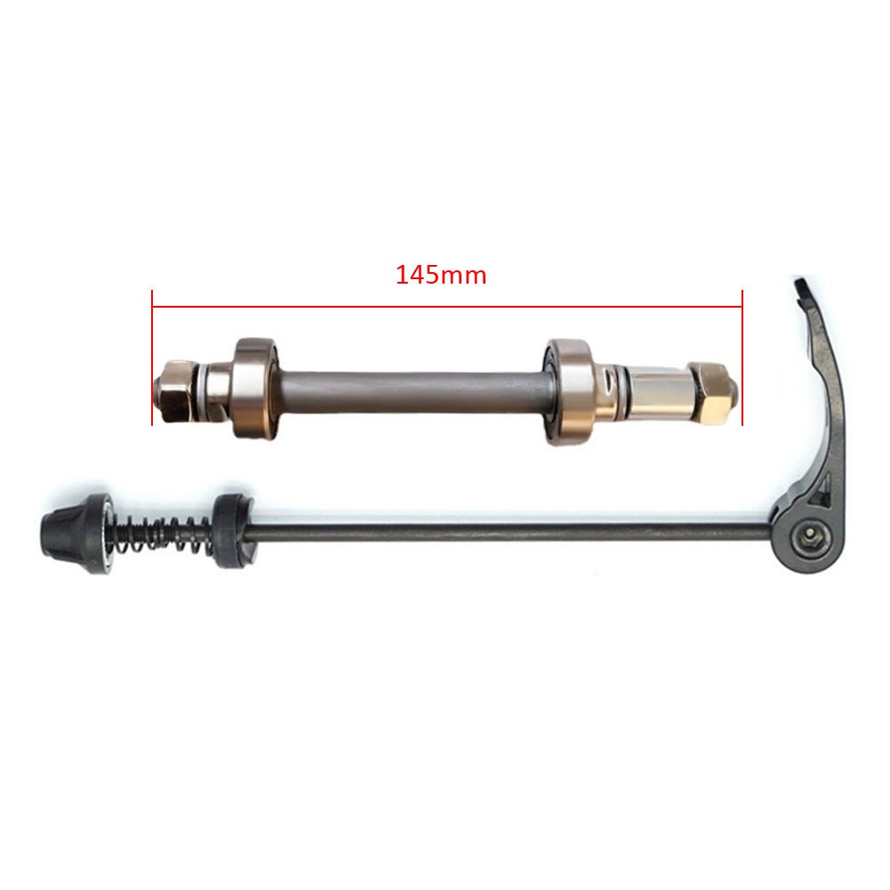 Trục Bánh Xe Bằng Thép Kèm 2 Vòng Bi Trước Và Sau