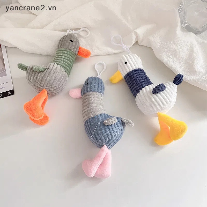 Móc Khóa Vịt Nhồi Bông Xấu Xí Dễ Thương  yancrane2.vn