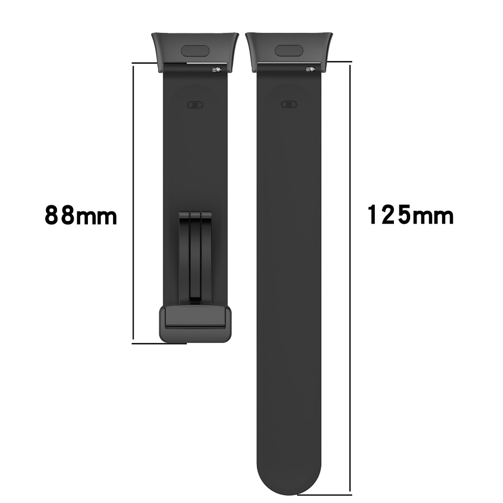 Dây Đeo Silicon Khóa Nam Châm Tháo Lắp Nhanh Cho Đồng Hồ Thông Minh xiaomi redmi watch 3 lite redmi watch3 lite