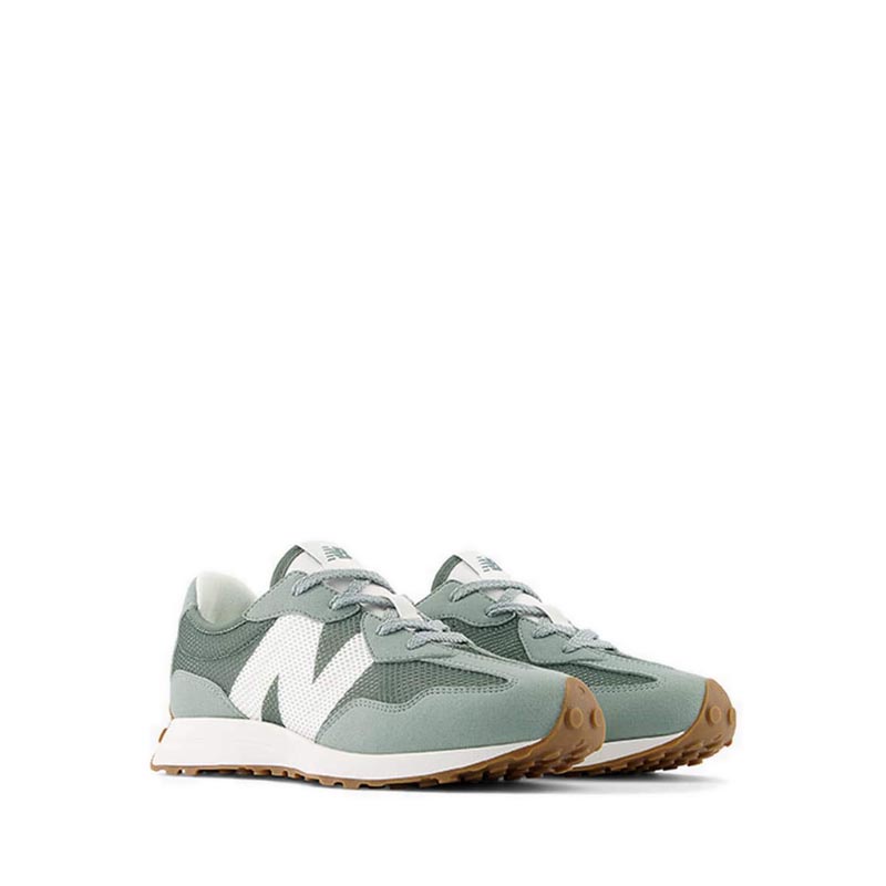 Giày Chạy Bộ New Balance 327 / Gs327V1 Kids - White