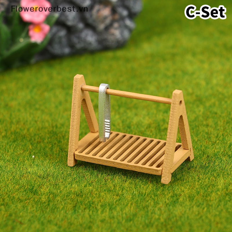 1 Bộ Kệ Đựng Bánh Mì / Khay Nướng Mini Tỉ Lệ 1: 12 Trang Trí Nhà Búp Bê