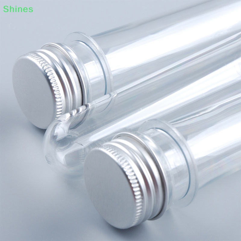 Set 10 Ống Nghiệm 40ml Bằng Nhựa Trong Suốt Có Nắp Vặn Tiện Dụng Cho Phòng Thí Nghiệm / Kẹo vn