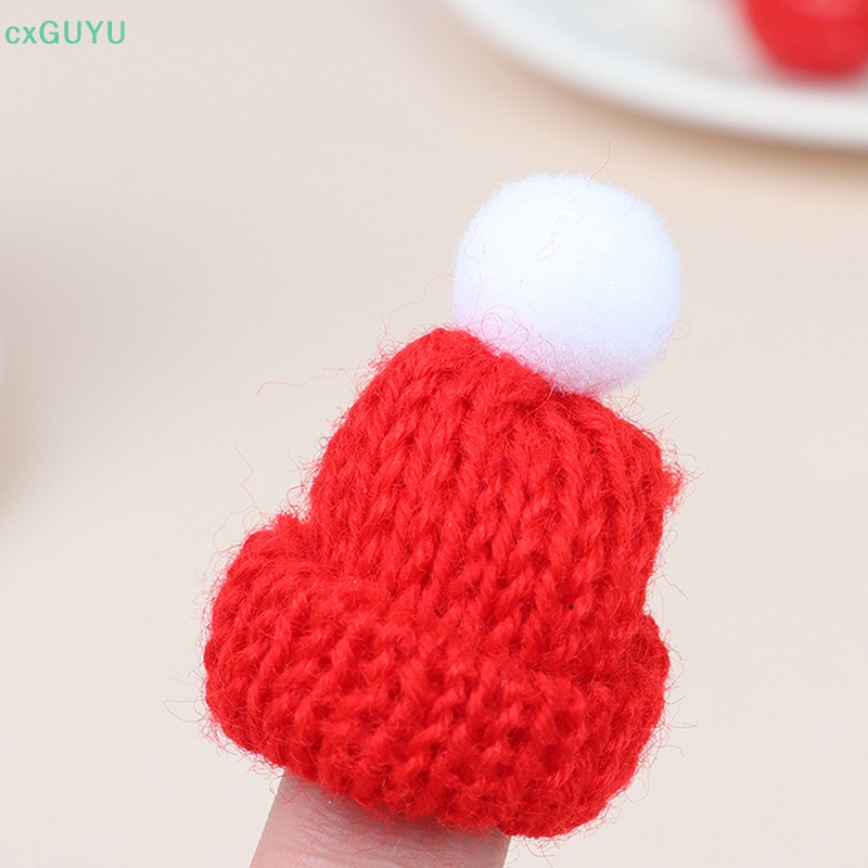 Bộ 2 Khăn Choàng / Nón Giáng Sinh mini Trang Trí Cho Búp Bê prta