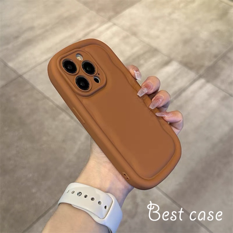 Ốp Điện Thoại Mềm Hình Elipse wave Cho iphone 15 14 13 12 11 pro max