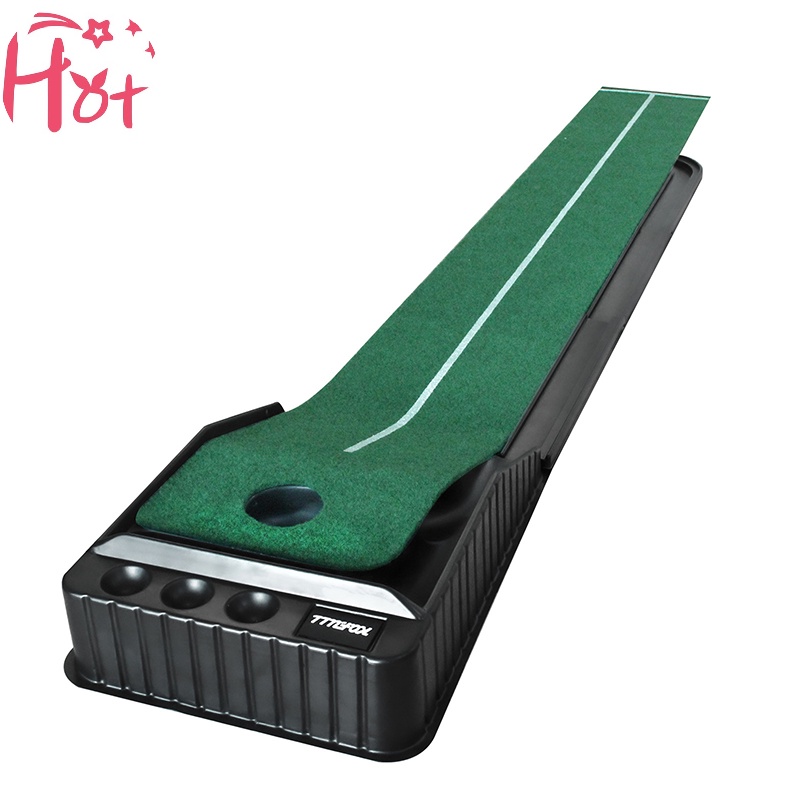 Jr Thảm Chơi golf Màu Xanh Lá Kèm Bóng Tự Động Đa Năng Dùng Tại Nhà / Ngoài Trời / Văn Phòng vn