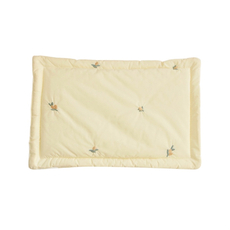 Gối cotton Thoáng Khí Hỗ Trợ Cổ Kích Thước 25x40cm Cho Bé Sơ Sinh