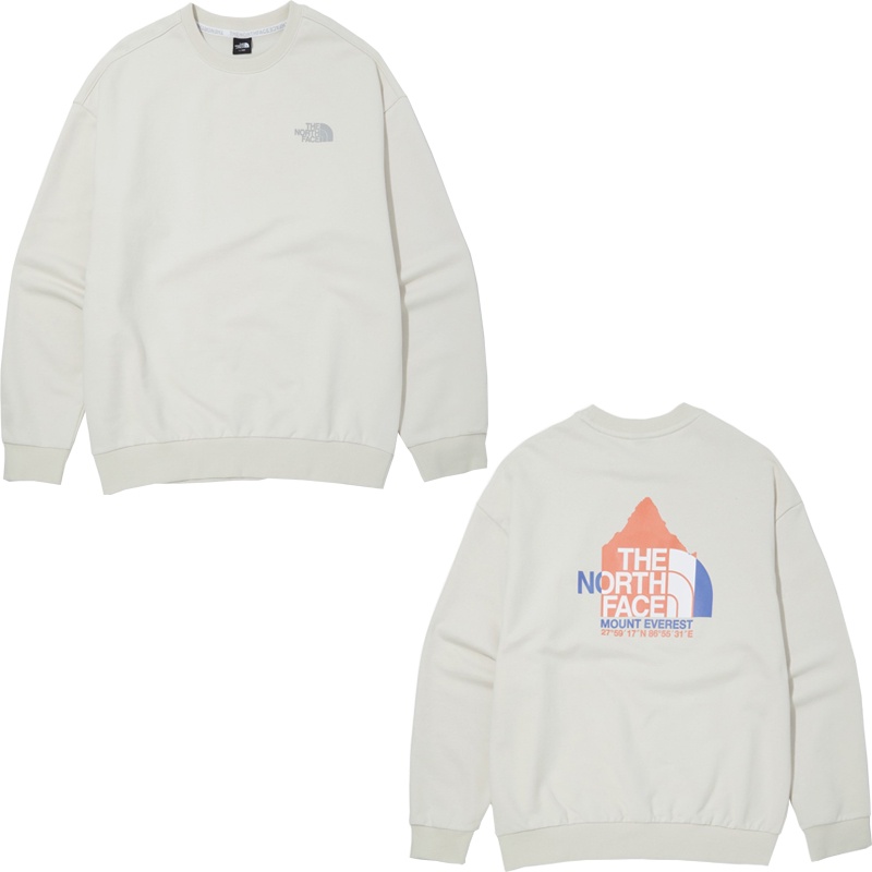 Mới Áo sweater Chui Đầu Tay Dài Cổ Tròn In Hình Trái Đất Dễ Thương Cho Nam Và