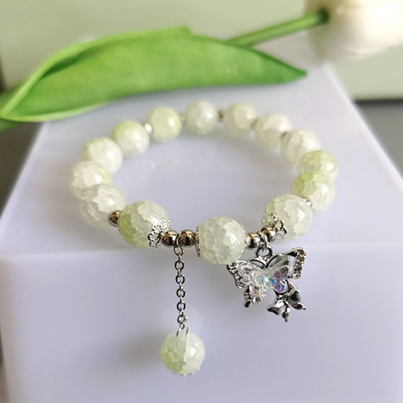 Vòng Tay Hợp Kim Hình Trăng Sao Và Bướm Xinh Xắn Cho Nữ