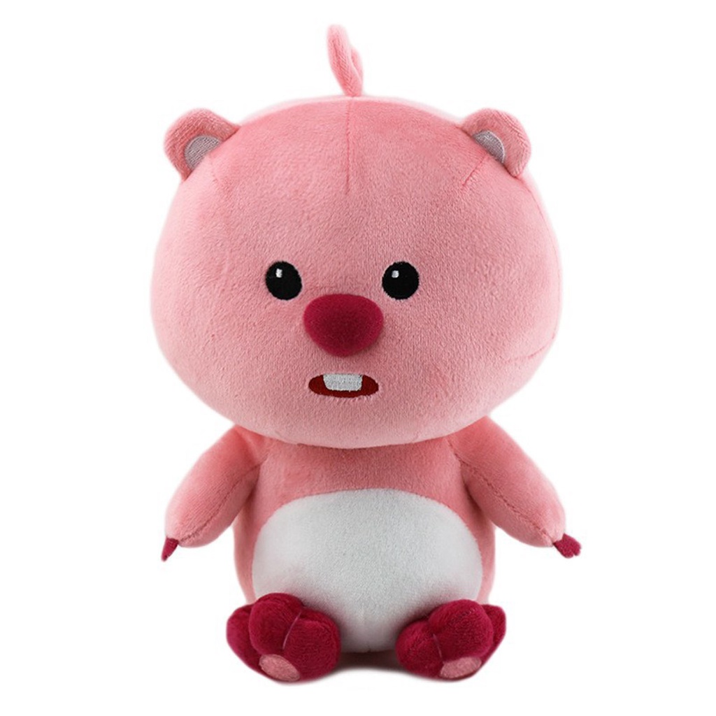 * Loopy * Thú Nhồi Bông Mềm Mại Hình Động Vật Đội Mũ Chéo Trái Cây Dễ Thương Dùng Làm Quà Tặng Sinh Nhật Giáng Sinh