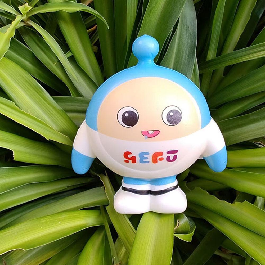 Đồ Chơi Nắn Bóp Đàn Hồi Giảm Stress Hình Quả Trứng Hoạt Hình h9l8