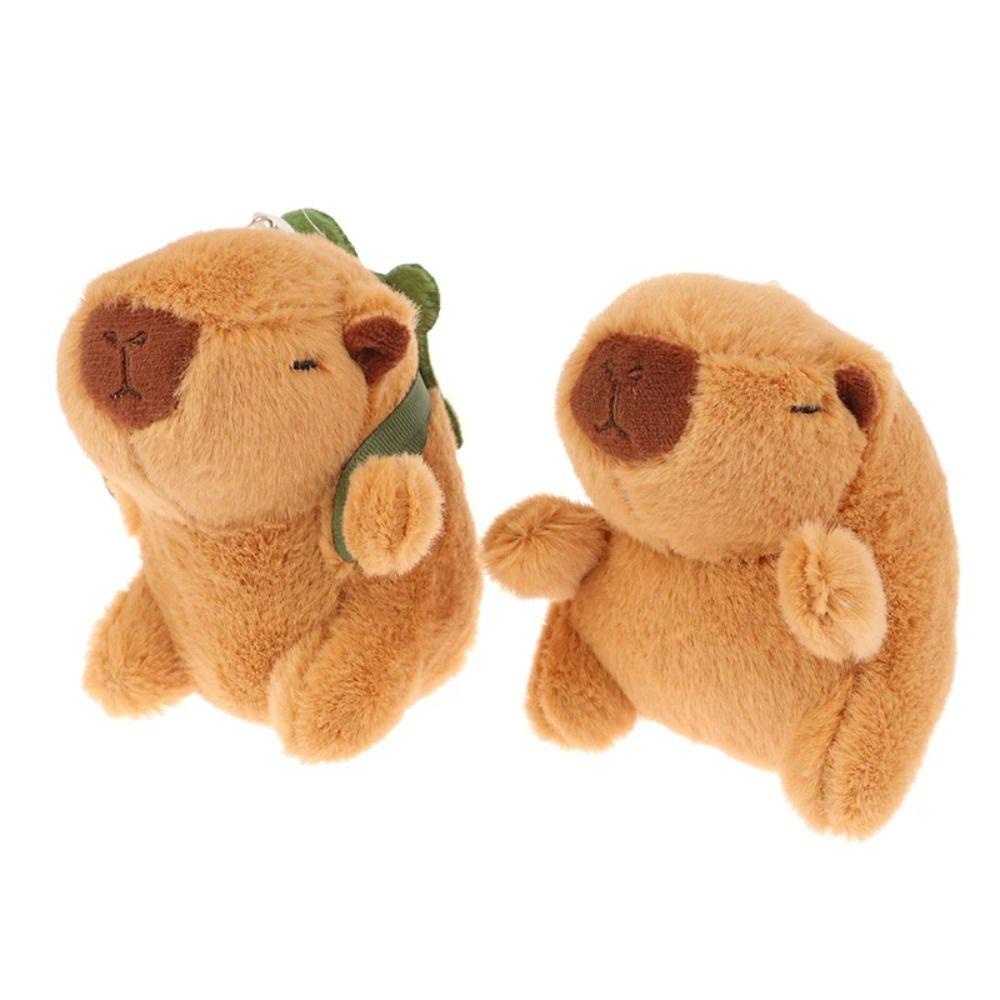Shanhai Móc Khóa Mô Phỏng capybara, Vỏ Sò Nhồi Bông Dễ Thương, Móc Khóa unisex