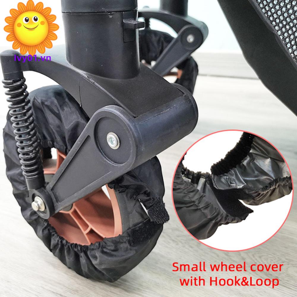 Vỏ Bọc Bảo Vệ Bánh Xe Đẩy Em Bé Bằng Vải oxford Chống Bụi