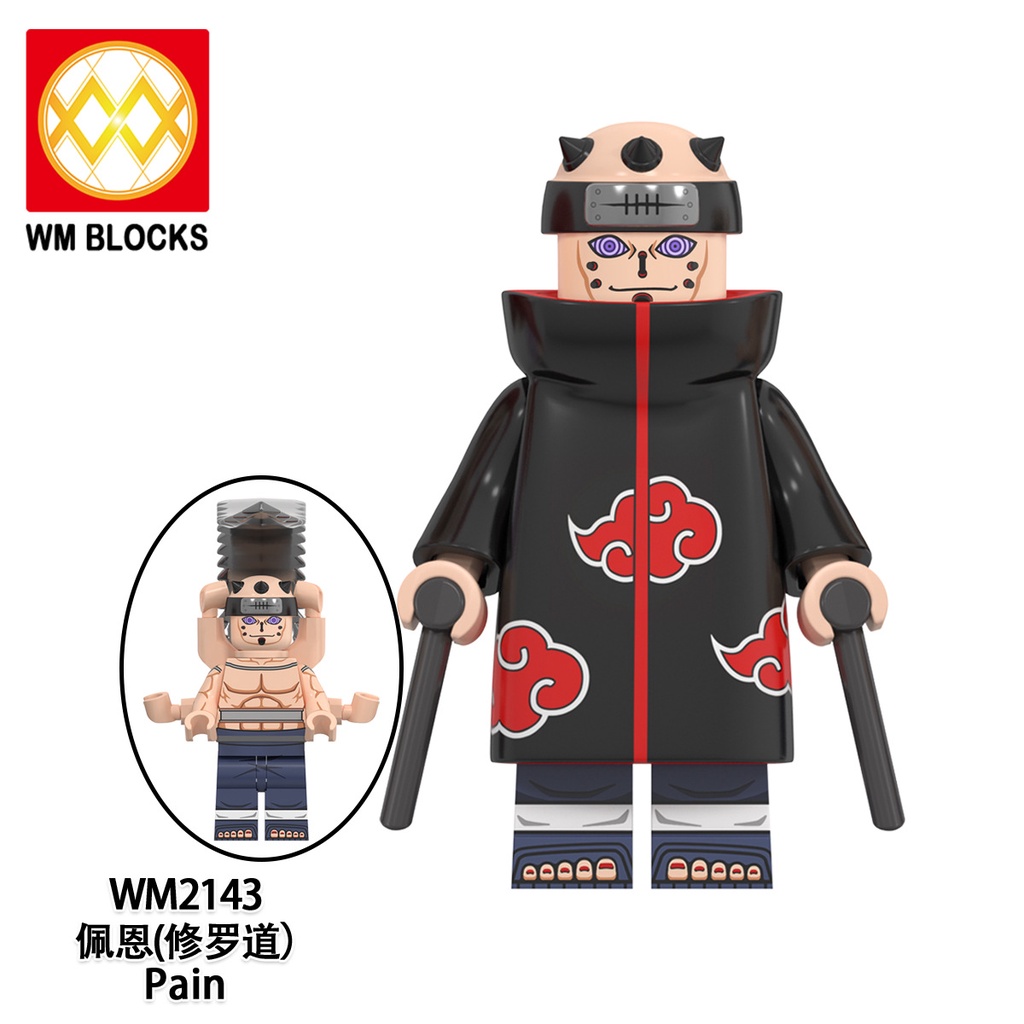 Naruto Mô Hình Nhân Vật uchiha itachi minifigures wm6112