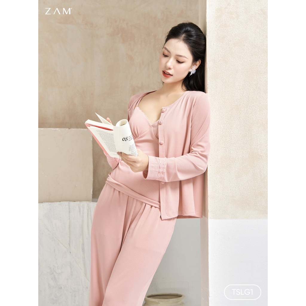 Zam luxury - TSLG1 - SET LEN GÂN - HỒNG