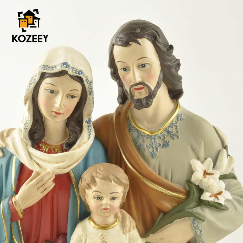 KOZEEY Mô Hình Tượng Điêu Khắc Bằng Tay Ấn Tượng Dùng Trang Trí