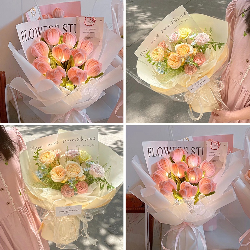 1 Cuộn Giấy Gói Quà Dày Dặn Đơn Giản