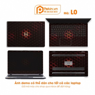 Dán laptop in hình theo yêu cầu 3D mã L0 cho các loại máy Macbook, Dell, Hp, Sony, Lenovo, Asus, MSI, Acer - PSKIN