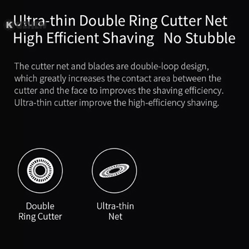 Kuzhen Đầu Lưỡi Dao Hai Lớp Bằng Thép Cho enchen blackstone / blackstone pro