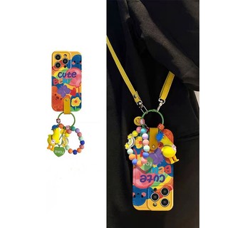 Ốp Điện Thoại Silicon Chống Sốc Có Dây Đeo Cho iphone15promax 14 13 12 11 xr xsmax 7plus 8plus