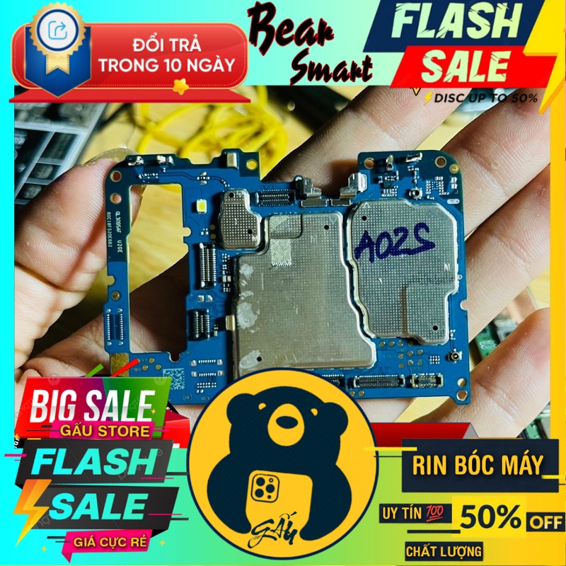 Main Samsung A02S Rin Bóc Máy / Mainboard / Bo Mạch Chủ Samsung A02S