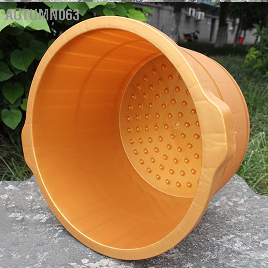 Chậu ngâm chân gấp gọn, thau, chậu, bồn ngâm chân massage có tay cầm Autumn063