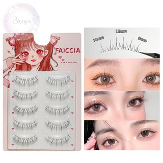 Lông mi giả tự nhiên / lông mi giả phong cách hàn quốc cùng kiểu ~ lông mi giả nhỏ trong suốt mỏng nhẹ / lông mi giả tự nhiên