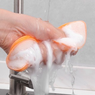 Set 1 / 4 Miếng Bọt Biển Rửa Chén Đa Năng Tiện Dụng