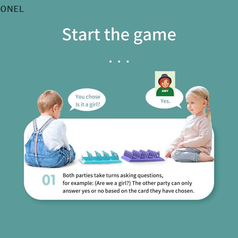 Bộ Đồ Chơi board game onel who is it family Đoán Bàn Vui Nhộn montessori Giảm Căng Thẳng
