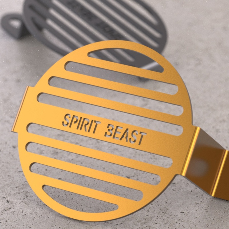 Ốp Bảo Vệ Còi Xe Máy Bằng Hợp Kim Nhôm Cao Cấp Cho cc110