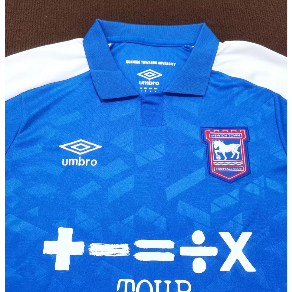 Áo Thun Bóng Đá Câu Lạc Bộ ipswich s-3xl 2023-24