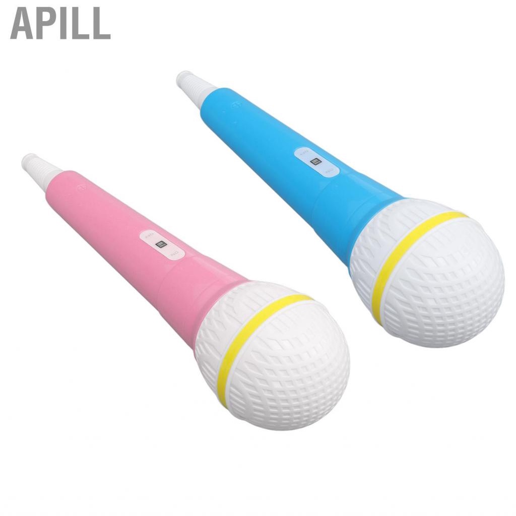 Apill Fake Microphone Safe Odorless  Prop Pretend Mic Toy
