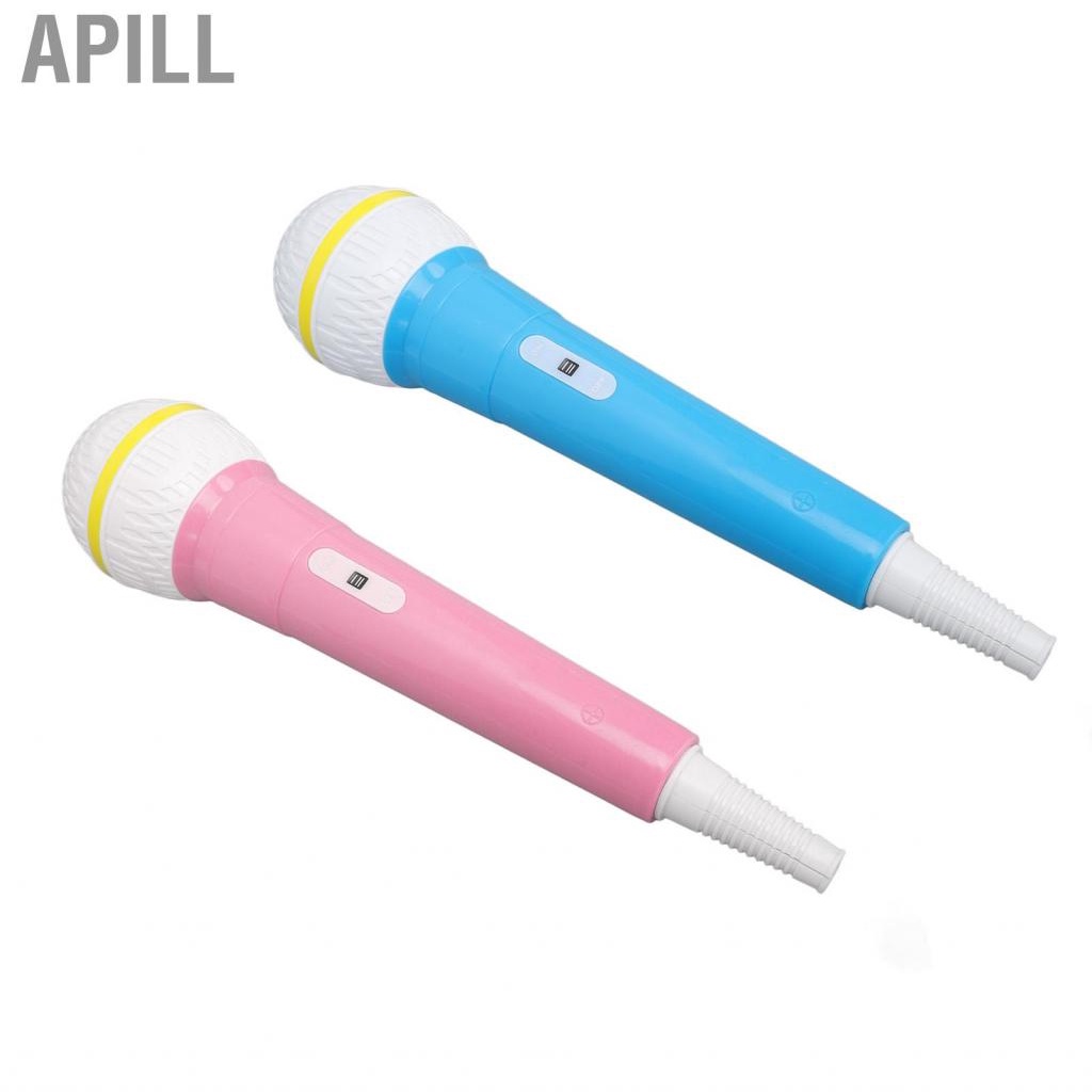 Apill Fake Microphone Safe Odorless  Prop Pretend Mic Toy
