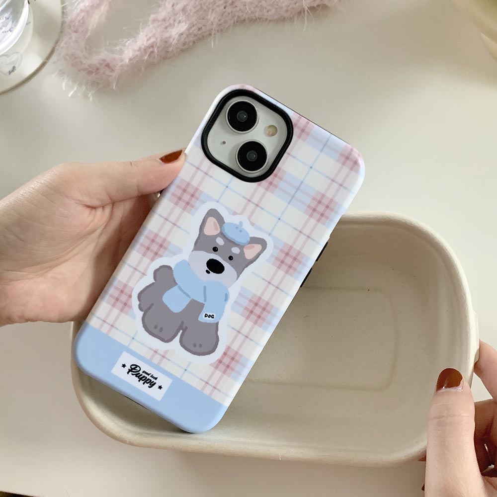 Vỏ Ốp Điện Thoại Cứng Hình Chú Cún Cho iphone 11 12 12pro 12promax 13 13pro 13promax 14 14pro 14promax 15 15pro 15promax
