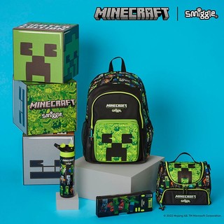Balo Đi Học Mẫu minecraft Cổ Điển Chính Hãng Cho Trẻ Em