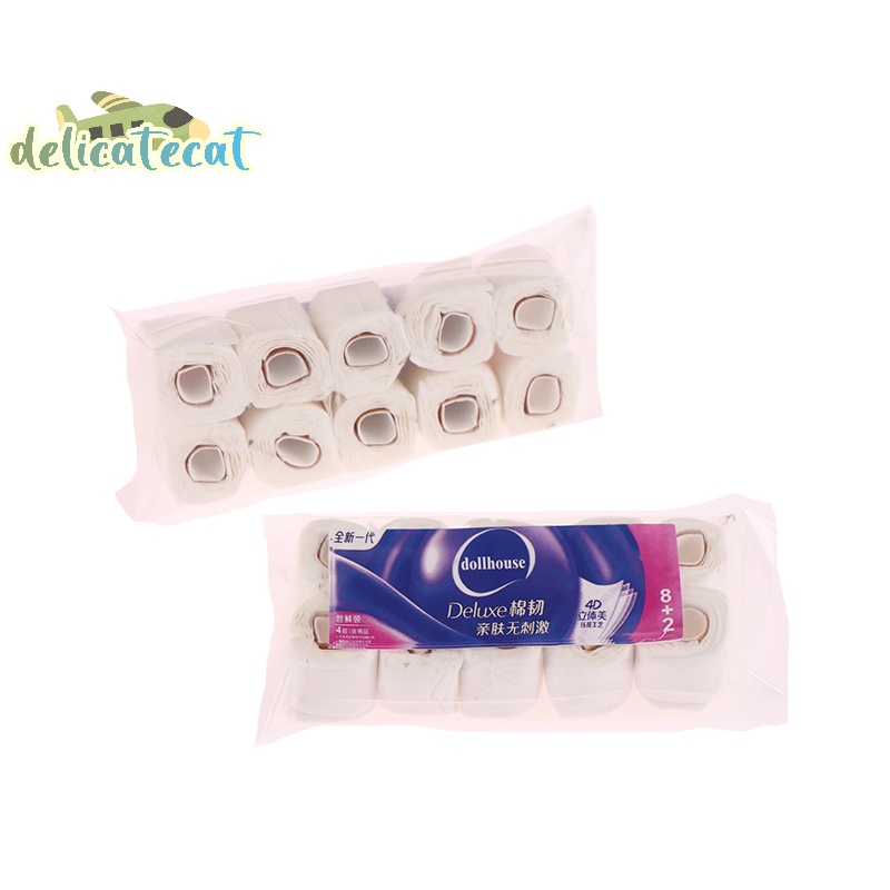 1 Cuộn Khăn Giấy Mini Tỉ Lệ 1: 12 Trang Trí Nhà Búp Bê