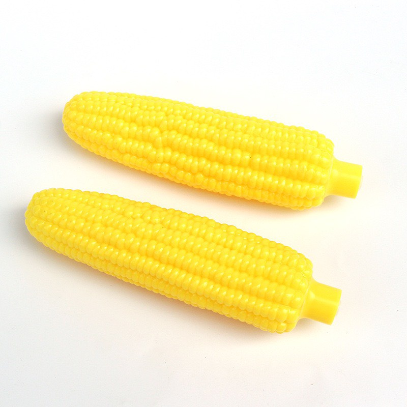 HOẢ TỐC | Đồ chơi trái bắp cao su chút chít cho cho mèo / Quả ngô nhựa gặm bíp bíp cho thú cưng - Tạp Hóa Thú Cưng Happy