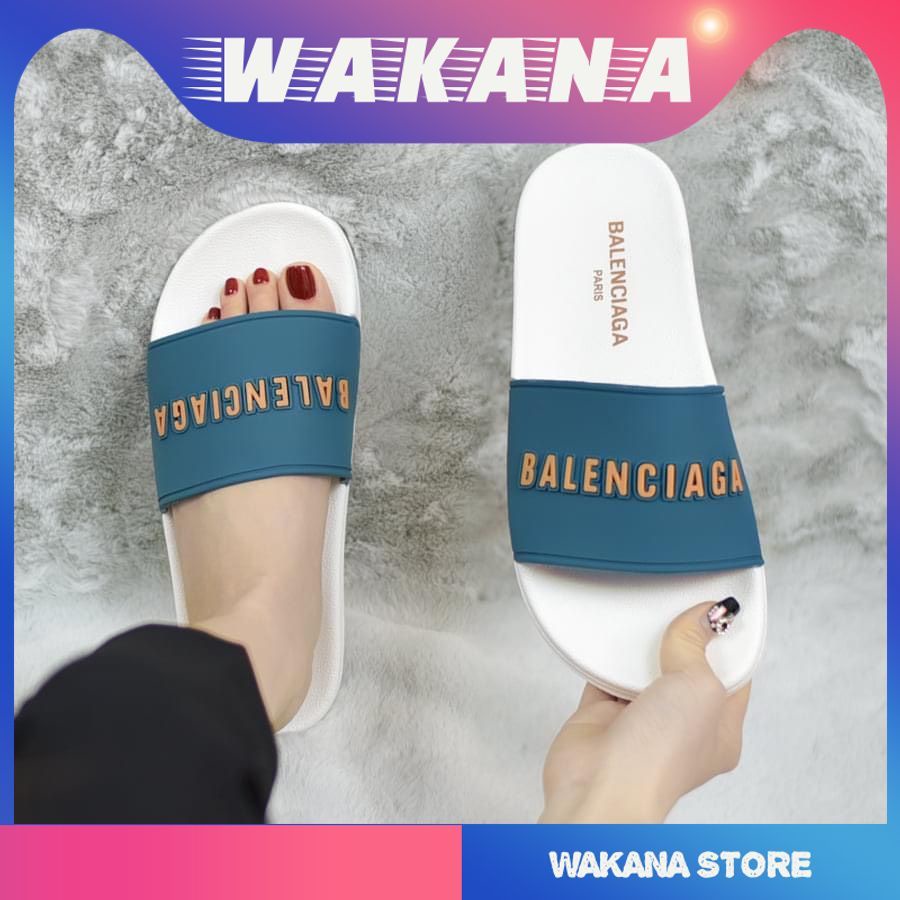 Dép nam nữ quai ngang cao cấp phong cách trẻ trung  Ba-Len  - WAKANA VIP