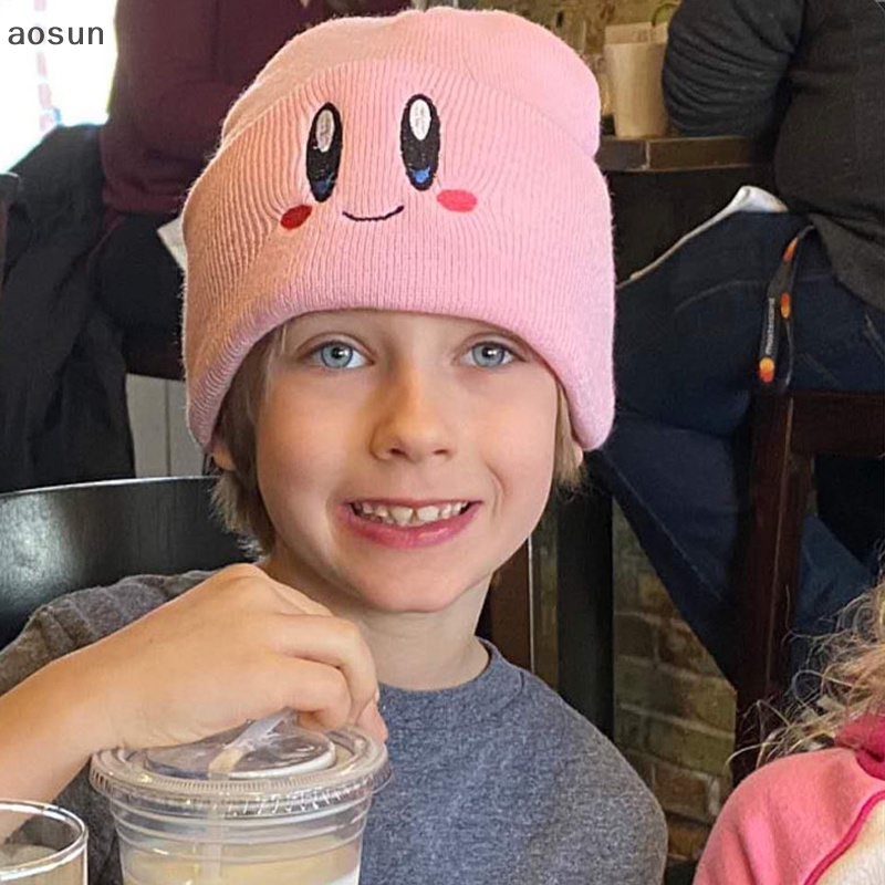 Aosun Mũ Beanie Dệt Kim Thêu Mặt Đầu Lâu Đơn Giản Cho Nam Nữ Trượt Tuyết en