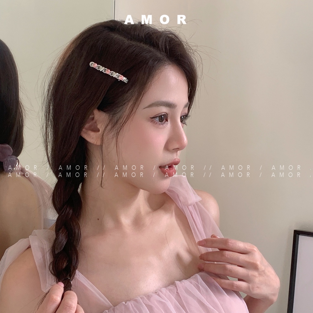 Kẹp TóC HìNh Ngôi Sao ĐíNh Kim Cương Giả Trong SuốT Dễ Thương Cho Nữ y2k