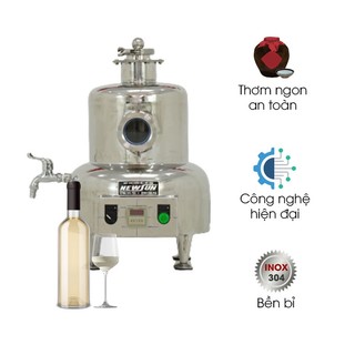 Máy lão hóa rượu mini 5 lít NEWSUN làm già tuổi rượu thơm ngon