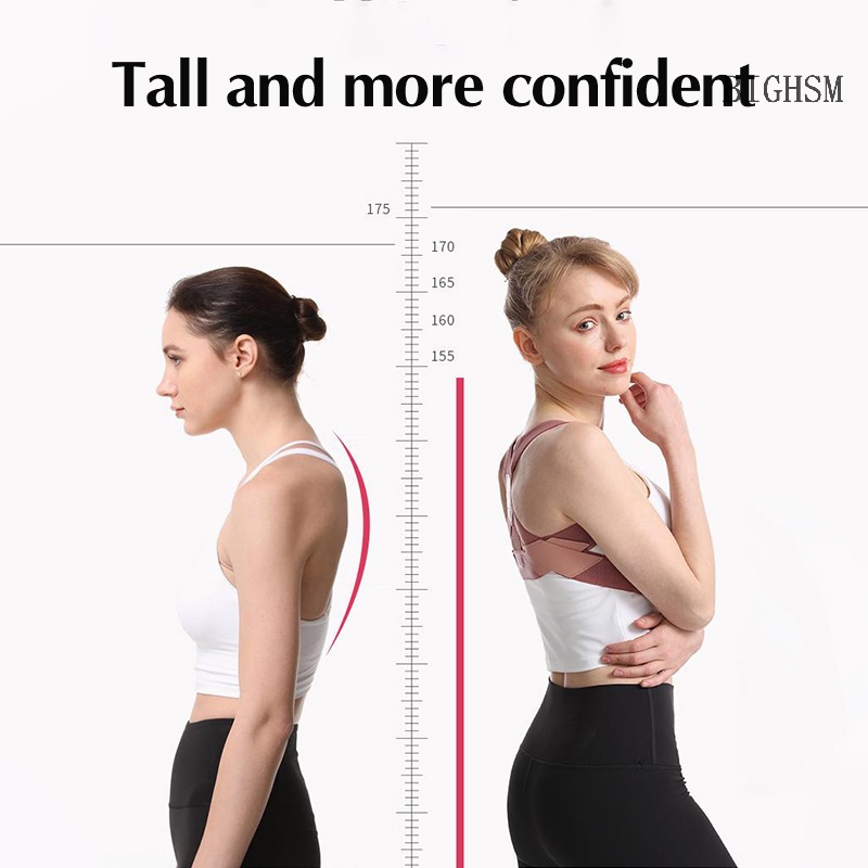 Bighsm Đai Chỉnh Sửa Tư Thế Lưng Vô Hình Dành Cho Nam Và Nữ skk