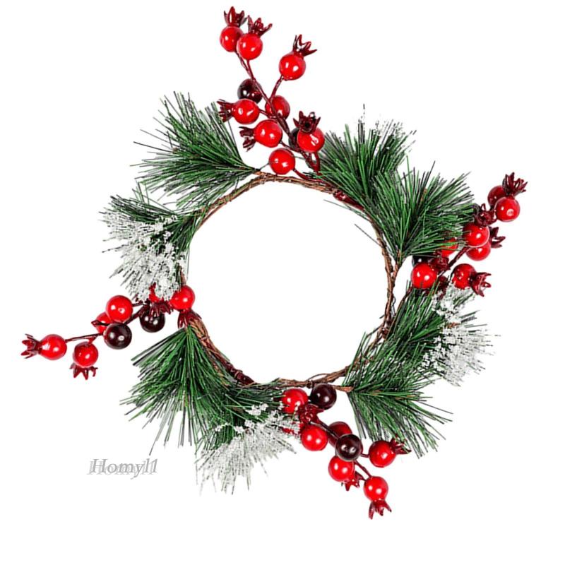 LOVIVER Vòng Hoa Giáng Sinh Trang Trí Cửa Trong Nhà