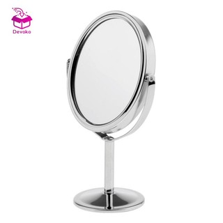 Gương trang điểm mini 3 inch để bàn có thể phóng to và phóng đại gương