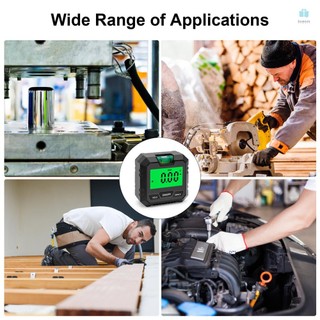 LCD Digital Angle Meter for Absolute and Relative Measurements - Gradienter for Versatile Inclination Monitoring